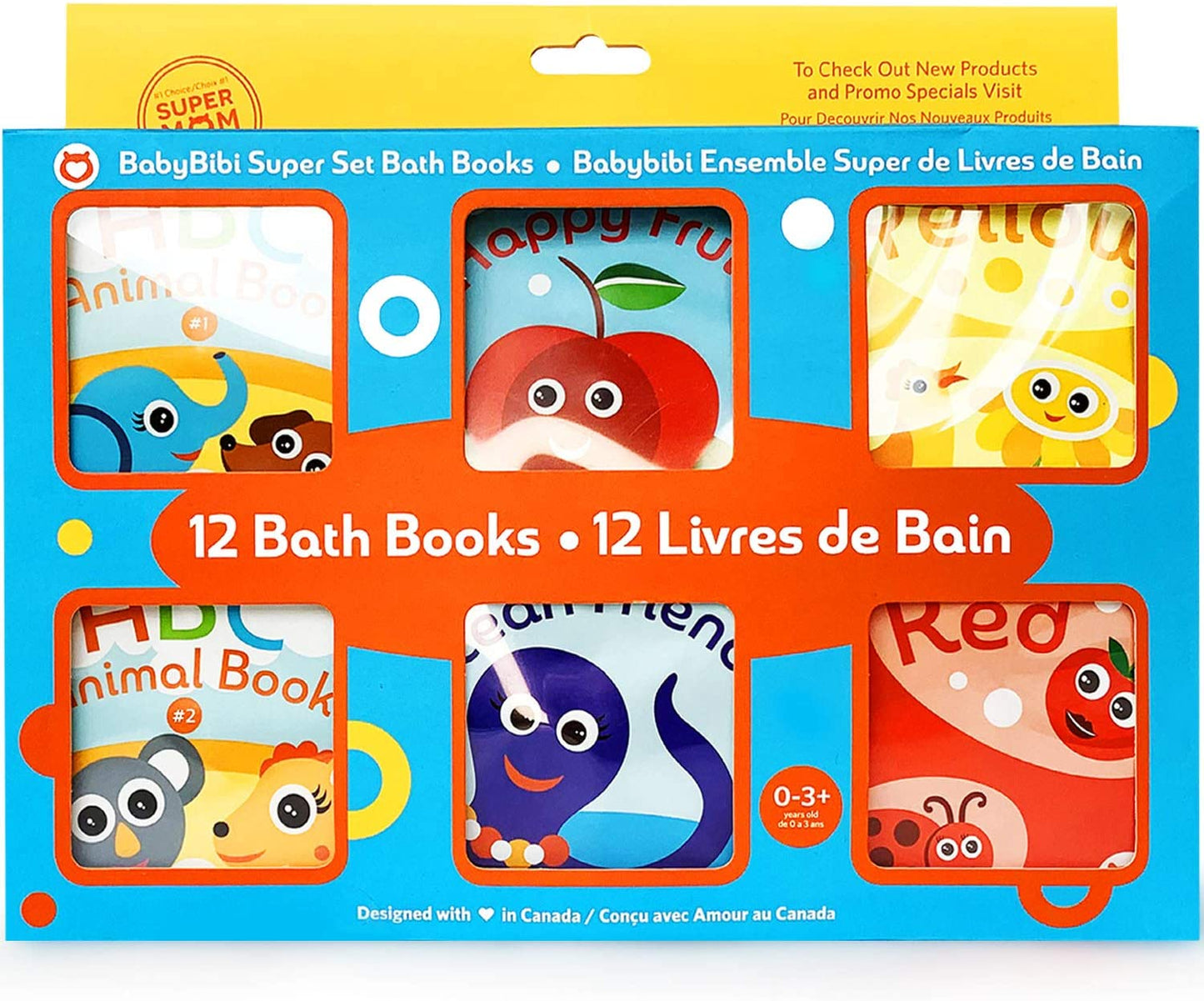 Super Bath Book Set of 12