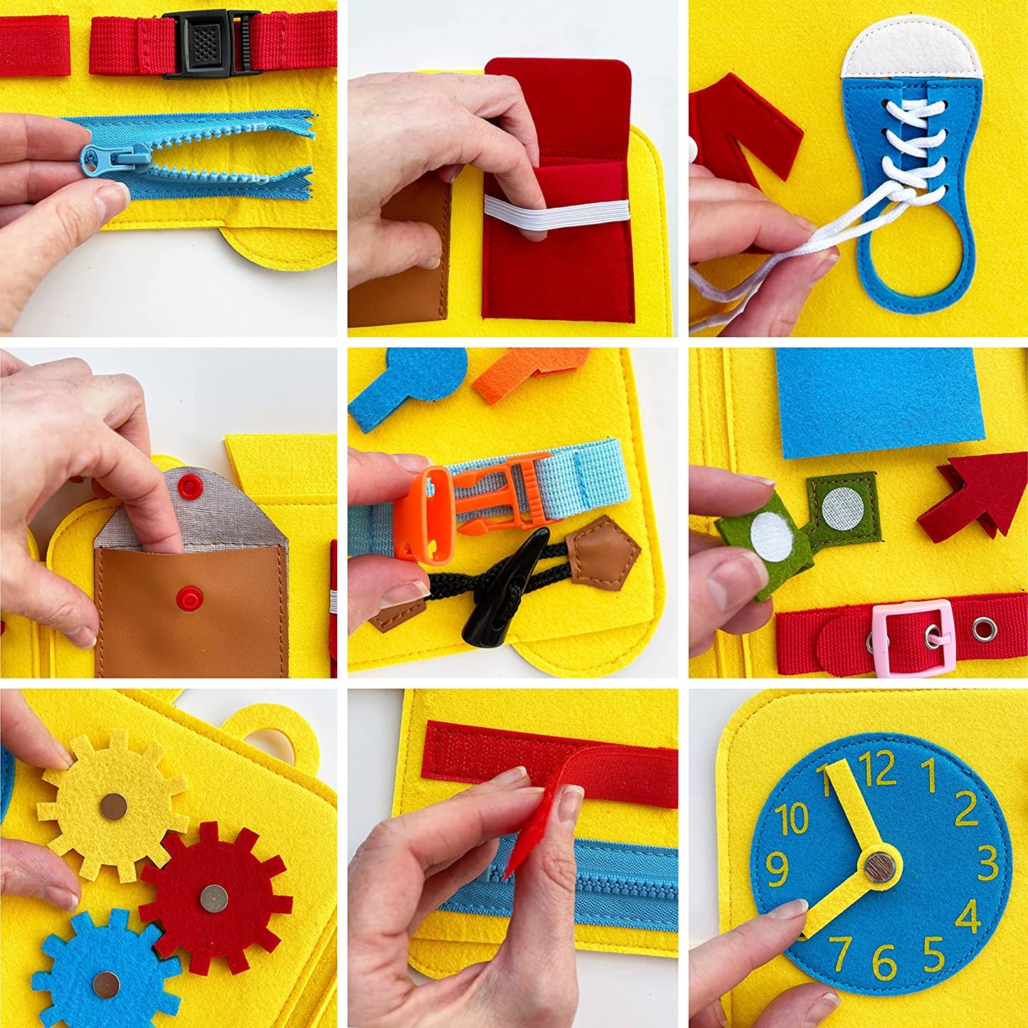 Felt Train Busy Board
