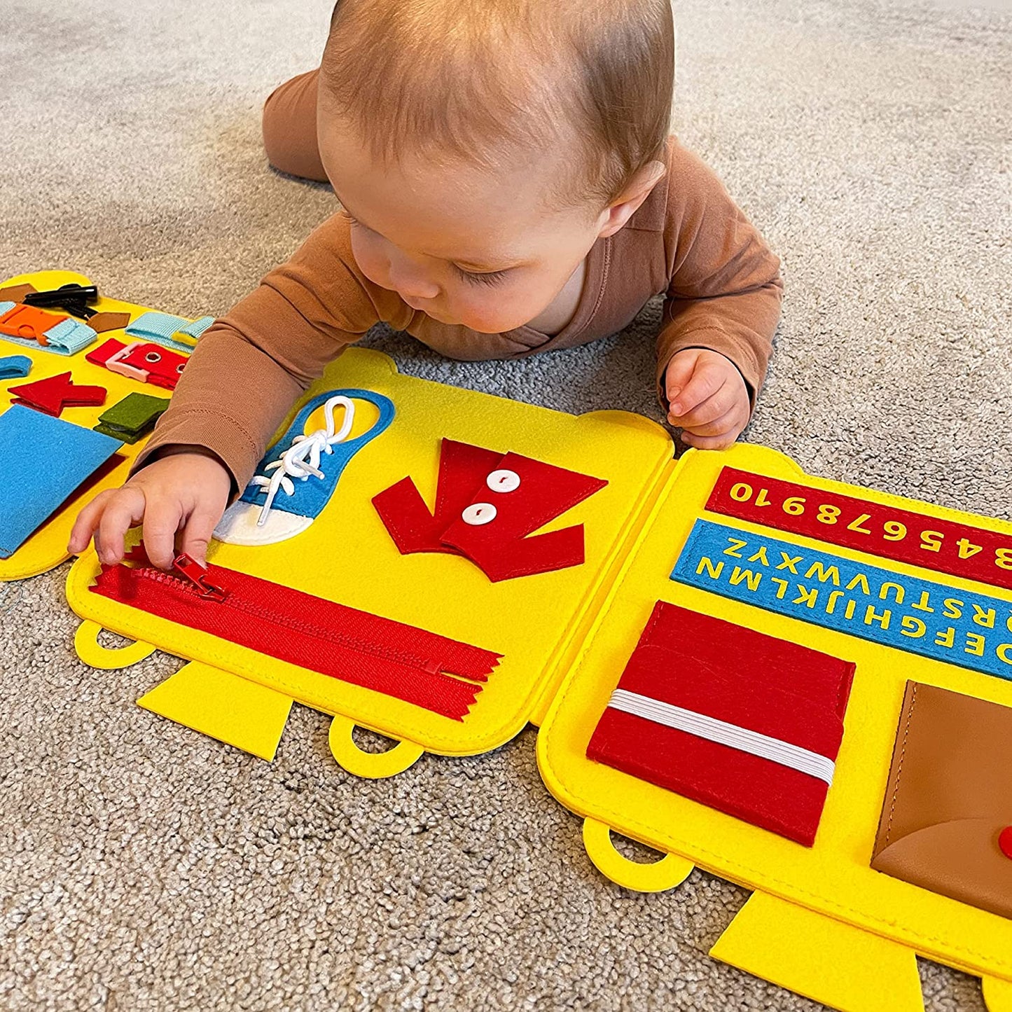 Felt Train Busy Board