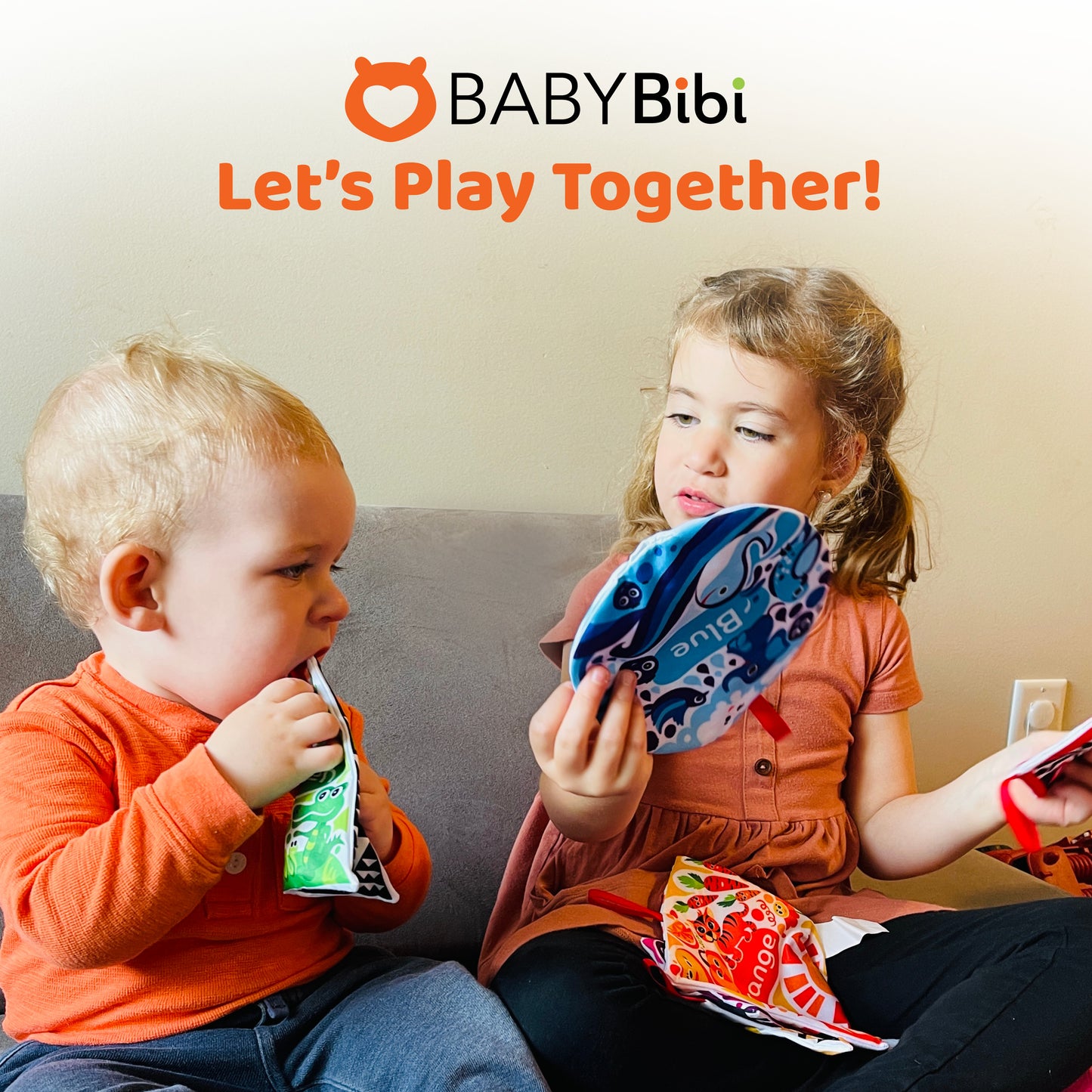 Crinkly Shapes Sensory Toy for Babies