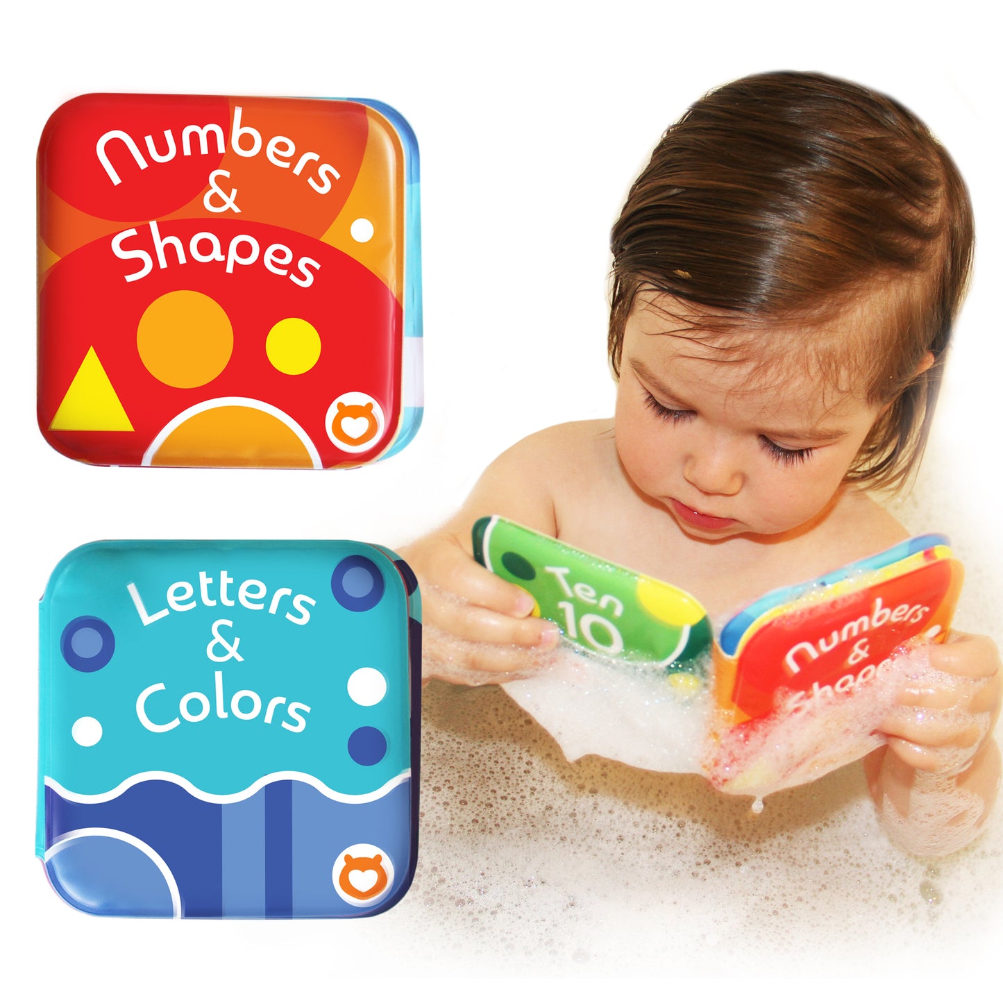 Baby ABC & Numbers Bath Books