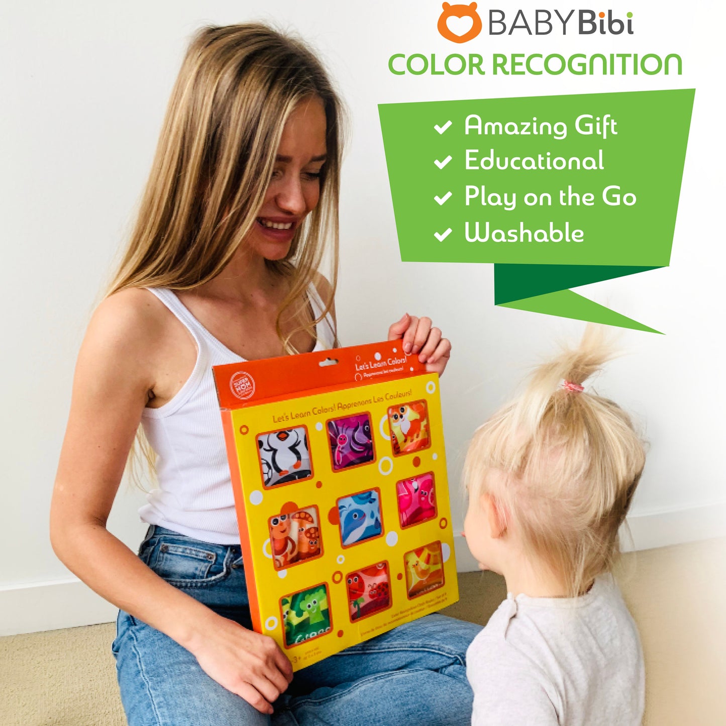 Color Recognition Cloth Books