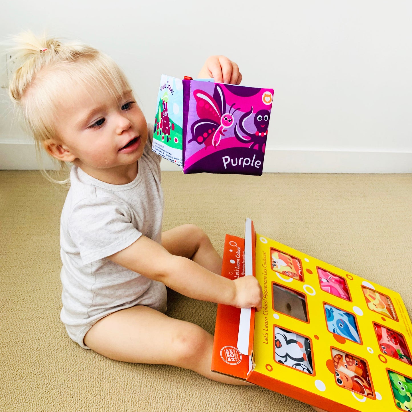 Color Recognition Cloth Books