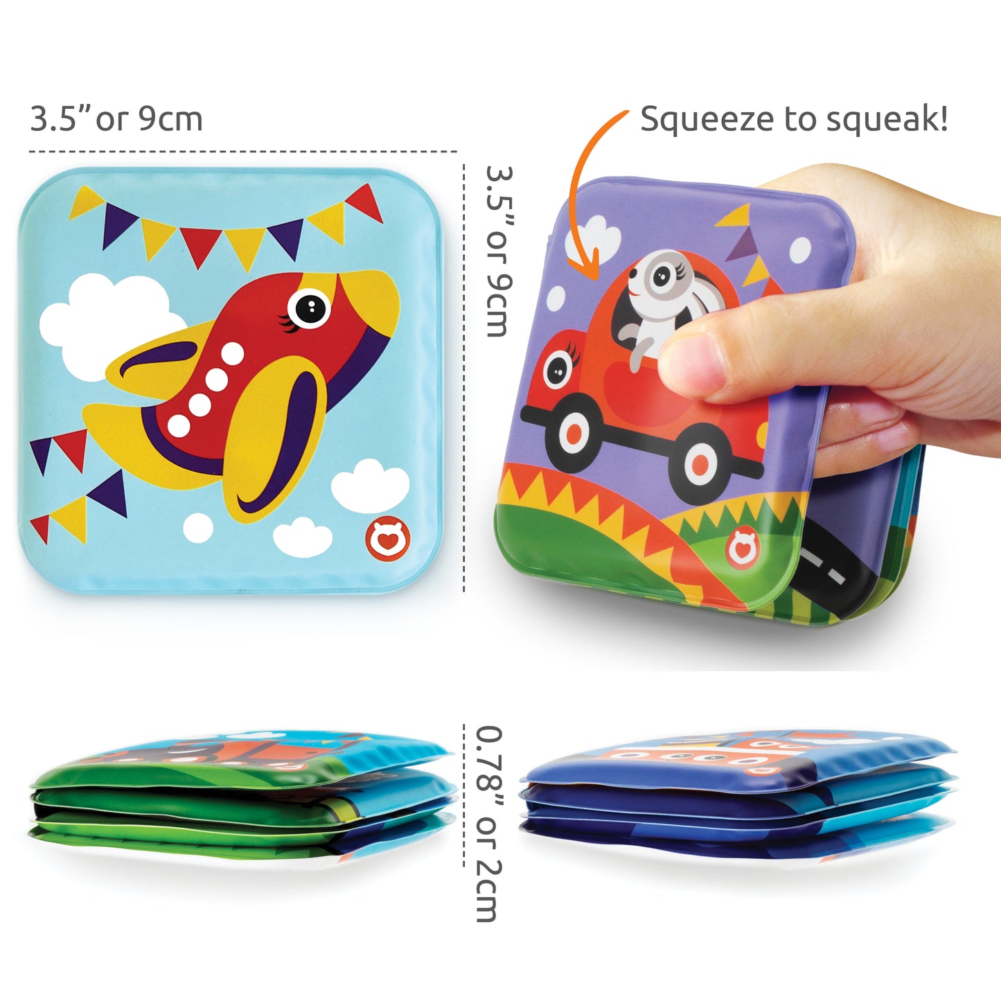 Transport Bath Books